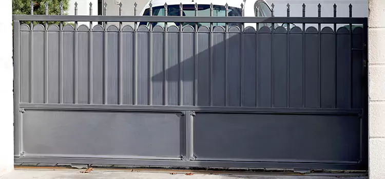 Metal Driveway Gate Installation South Whittier